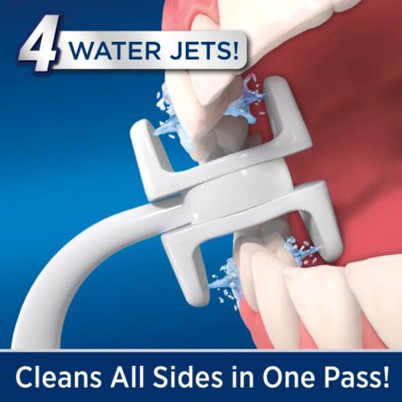 NEW!! Ontel Miracle Smile Water Flosser, Rechargeable Portable Dental Flosser - Picture 4 of 6